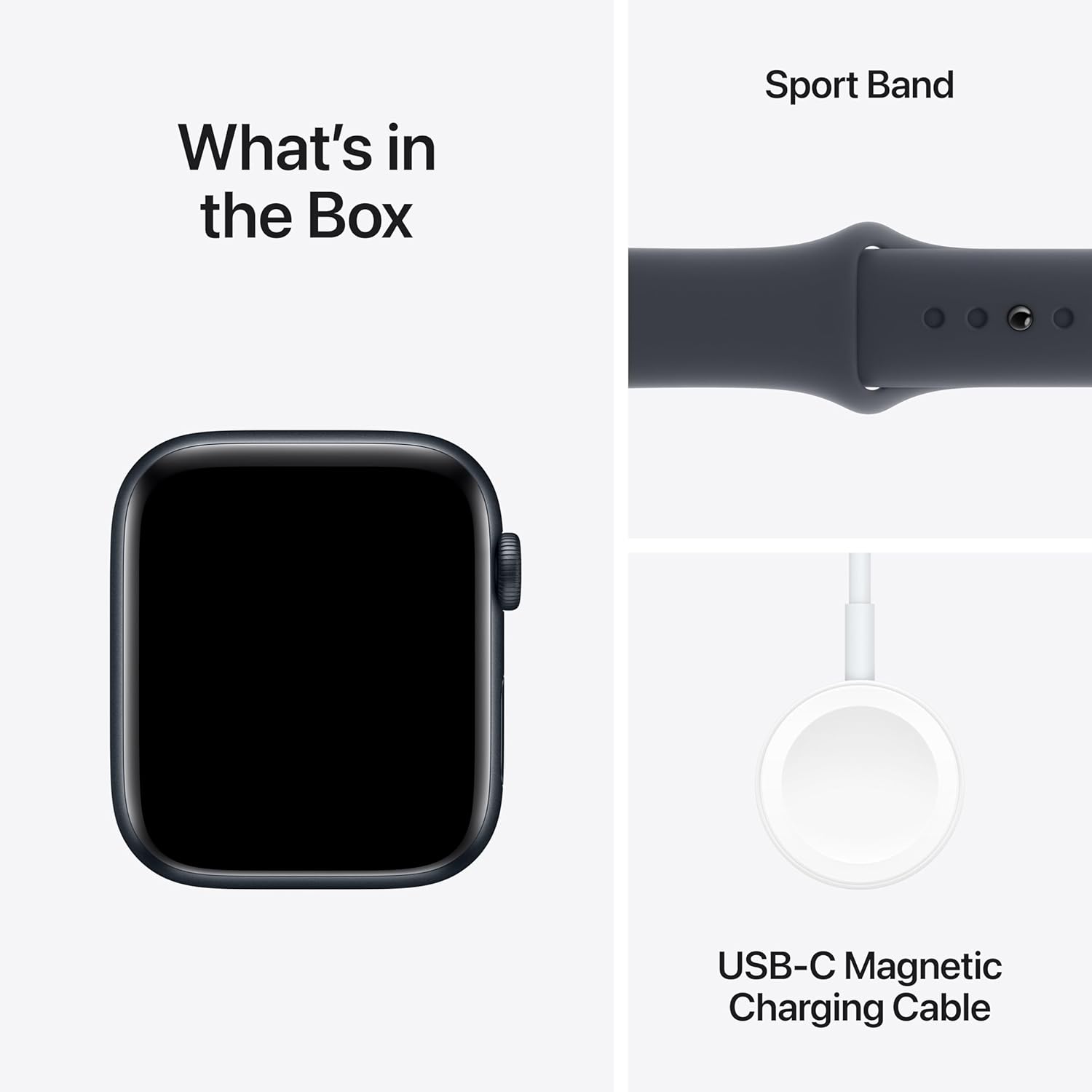 Apple Watch SE (2nd Gen) GPS 40mm Smartwatch with Midnight Aluminium Case with Midnight Sport Band - PakByte Computers  