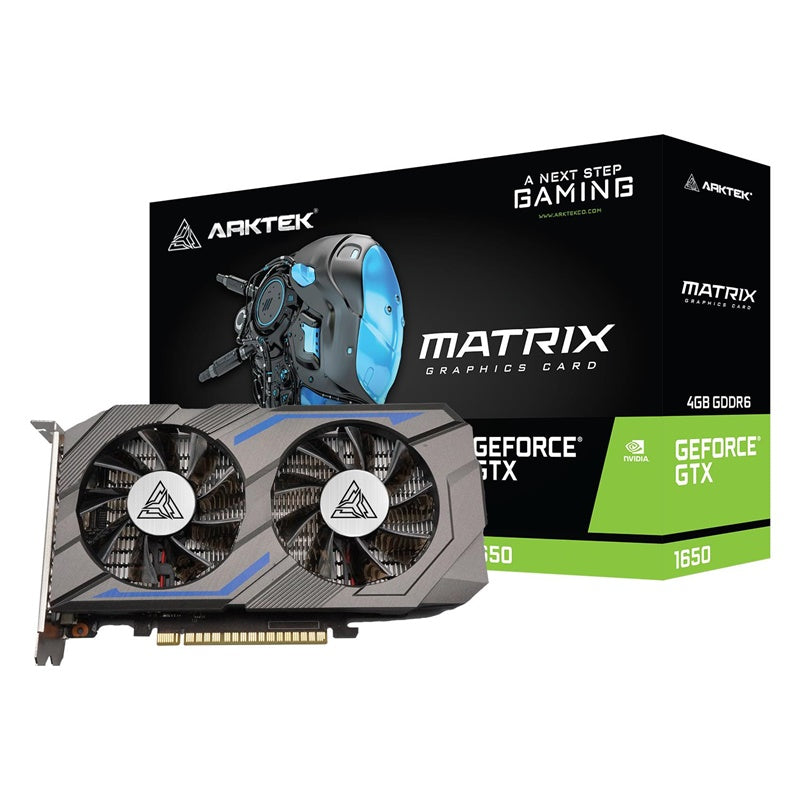 Arktek NVIDIA GEFORCE GTX1650 4GB GDDR6 128-bit Graphics Card