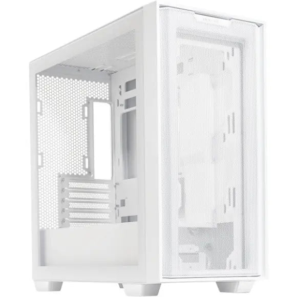 Asus A21 Mid-Tower microATX Case - White - PakByte Computers 