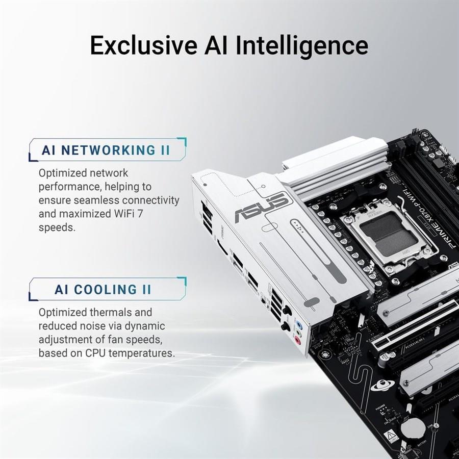 Asus PRIME X870-P WIFI-CSM ATX Motherboard - PakByte Computers  