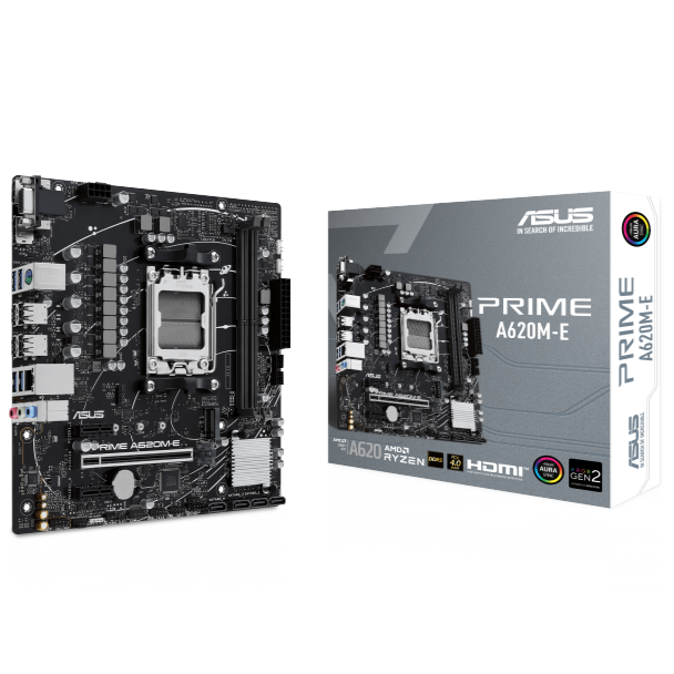 Asus Prime A620M-E DDR5 AMD AM5 Motherboard