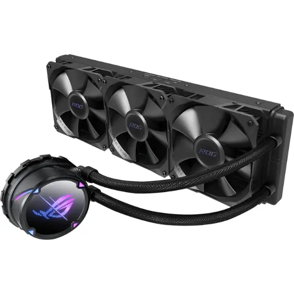ASUS ROG Strix LC II 360 ARGB All-In-One Liquid CPU Cooler - Black