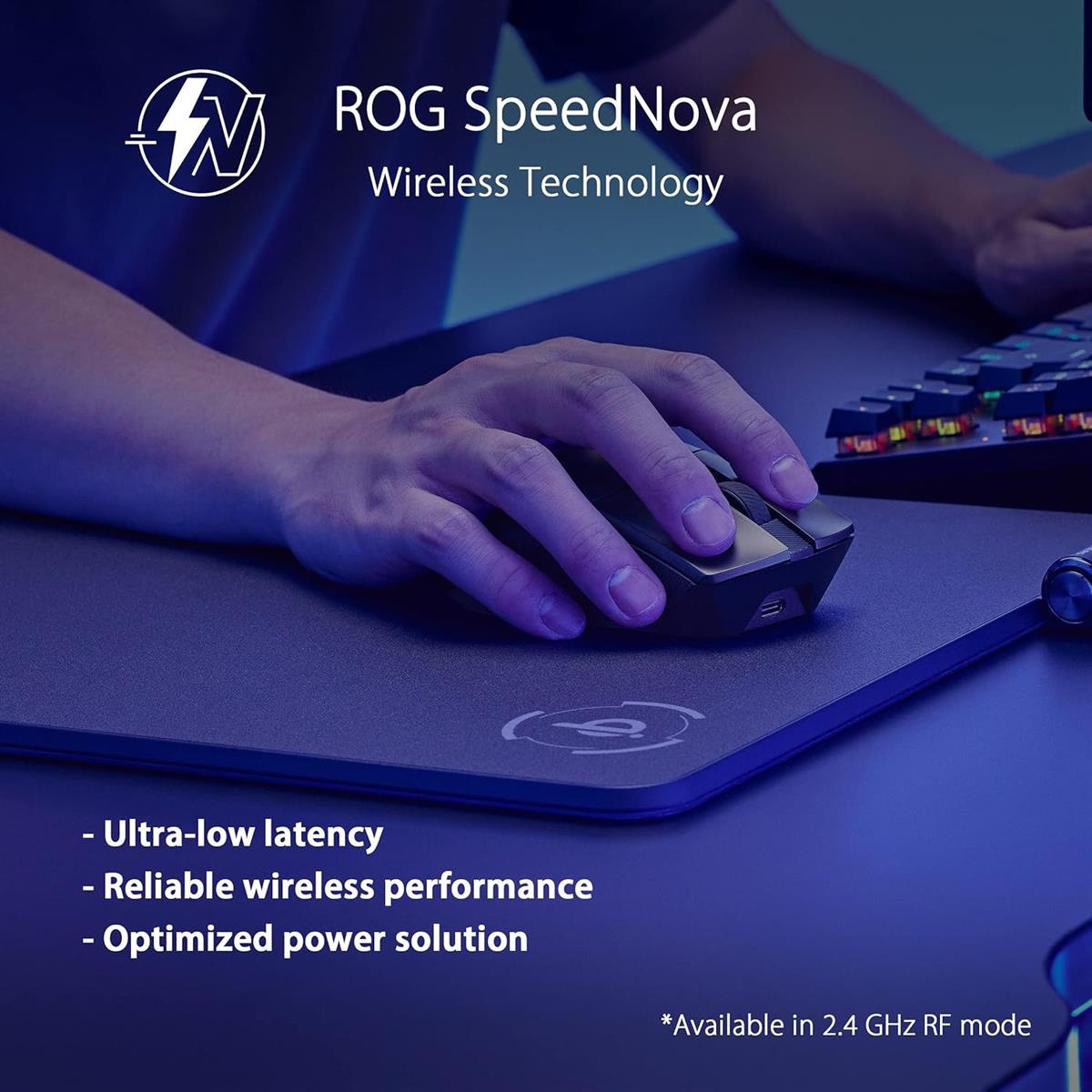 Asus Rog Gladius III Wireless AimPoint RGB Gaming Mouse - Black - PakByte Computers  