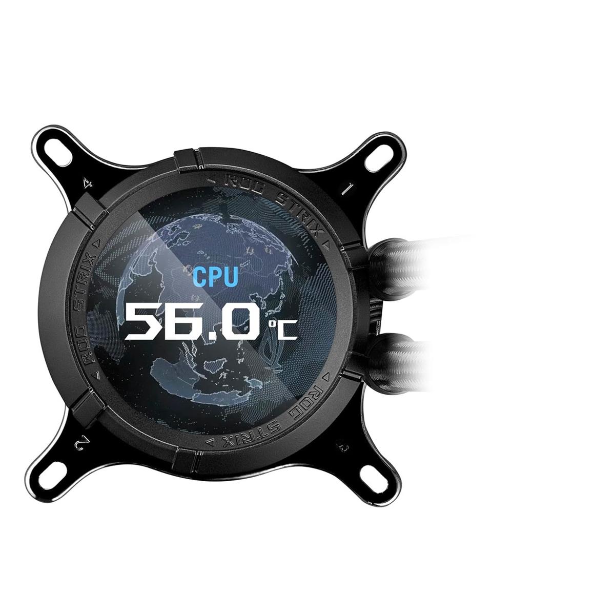 Asus Rog Strix LC III 360 ARGB LCD AIO 360mm Liquid CPU Cooler - PakByte Computers  