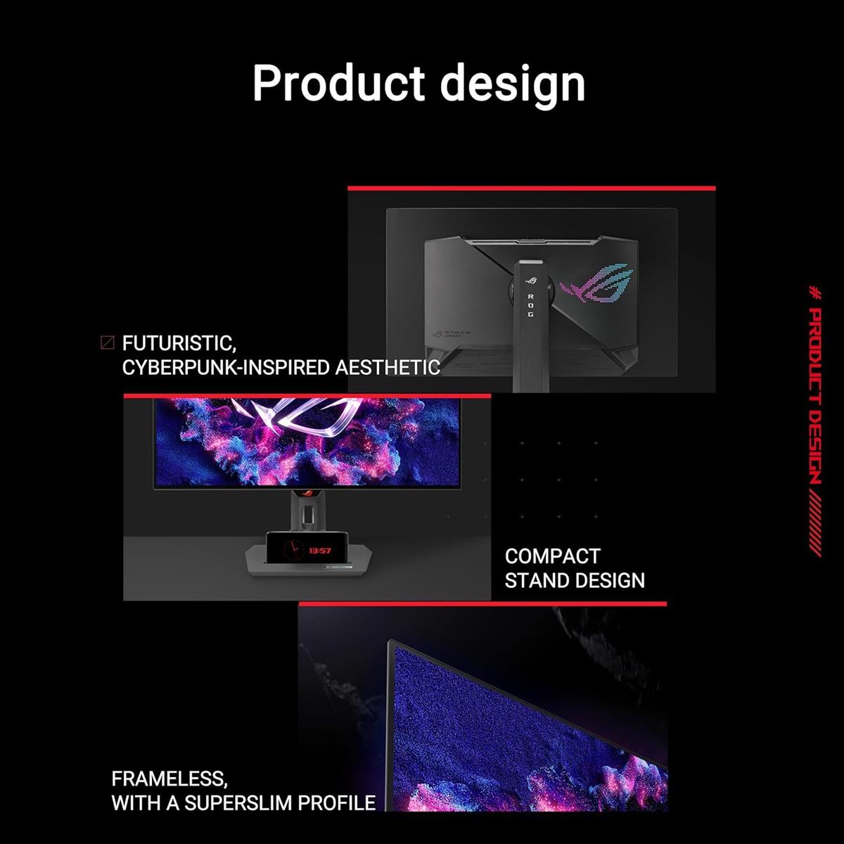 Asus Rog Strix OLED XG27AQDMG - 240Hz 2K 1440p WQHD 27" Gaming Monitor - PakByte Computers  