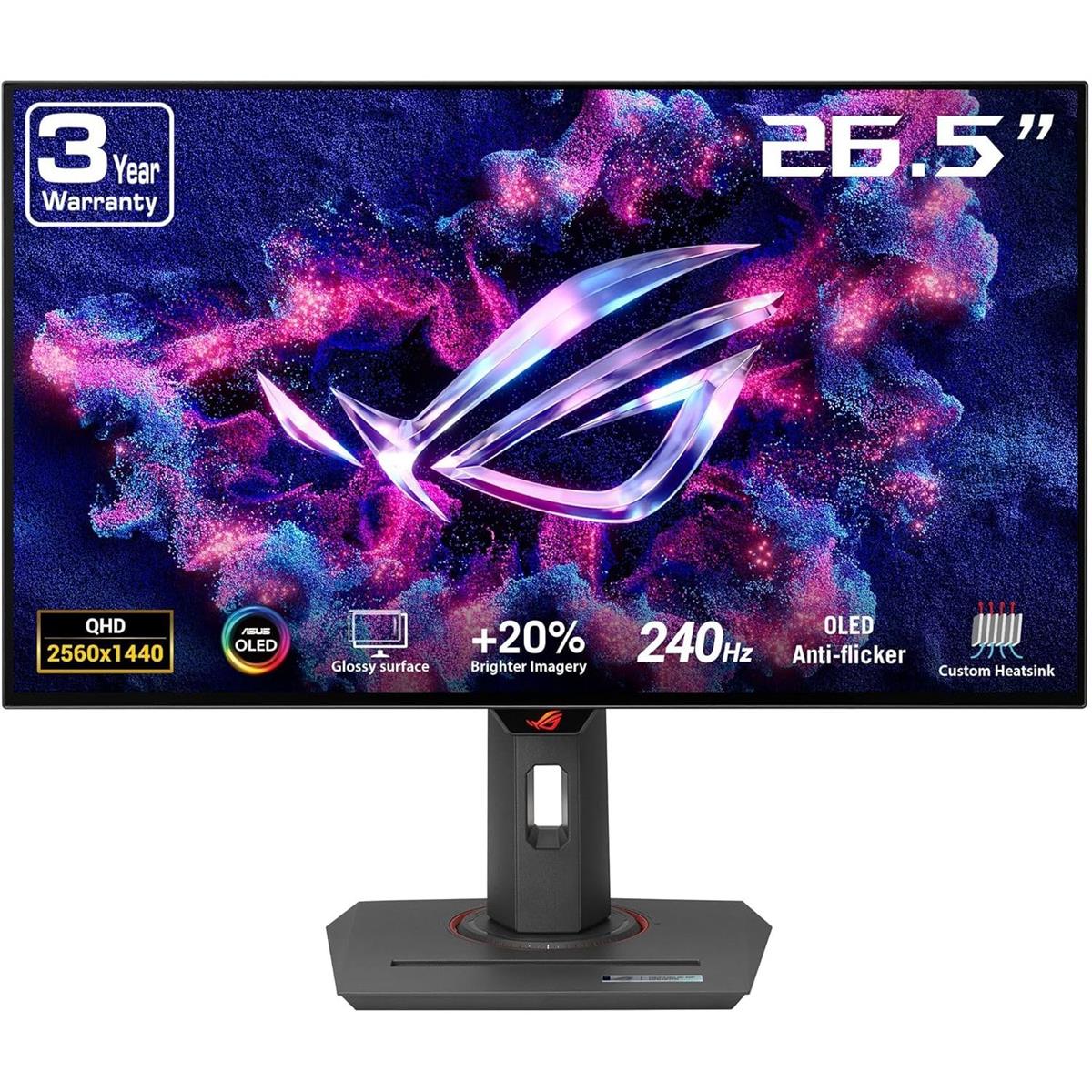 Asus Rog Strix OLED XG27AQDMG - 240Hz 2K 1440p WQHD 27" Gaming Monitor - PakByte Computers  