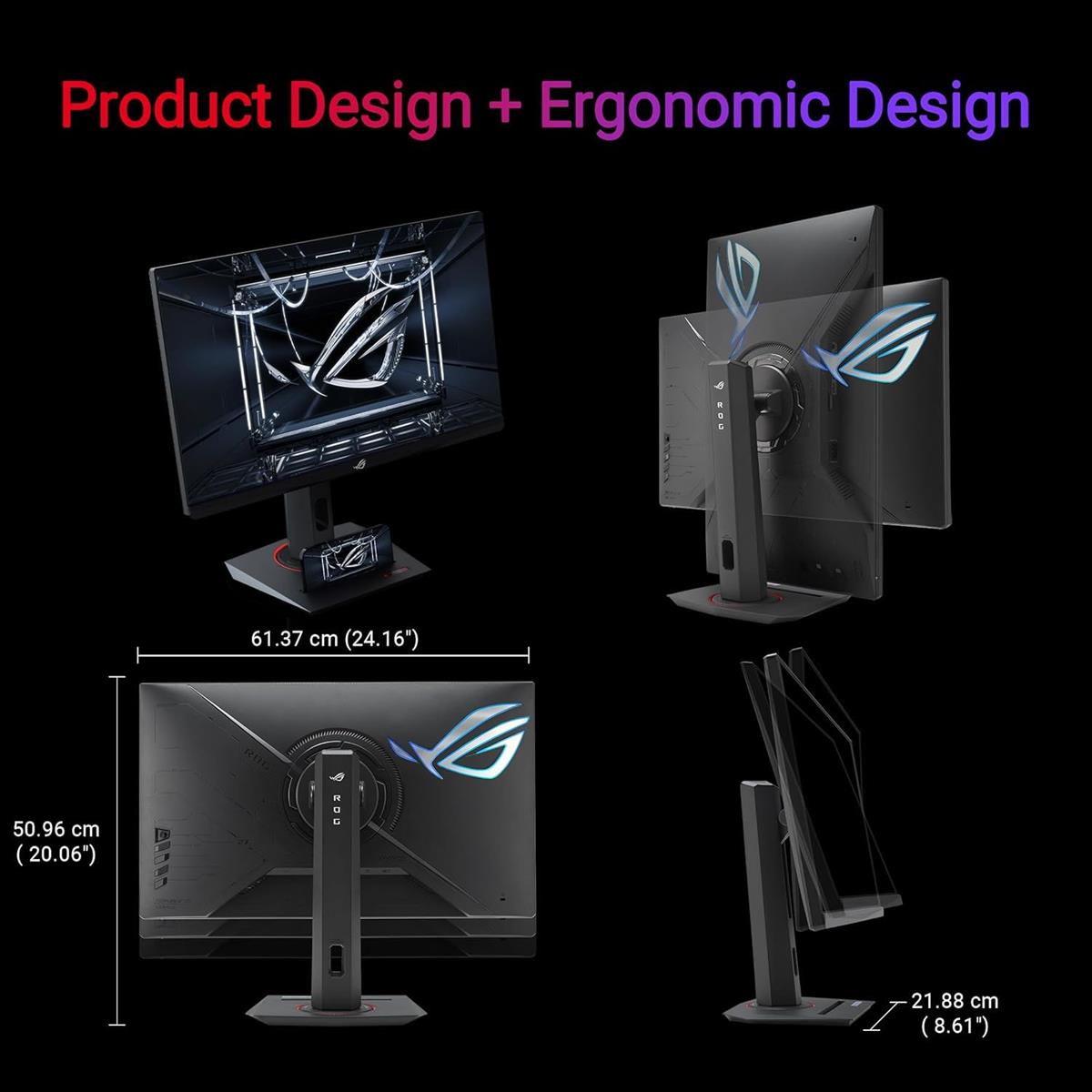 Asus Rog Strix XG27ACMG - 270Hz 2K 1440p WQHD IPS 27" Type-C Gaming Monitor - PakByte Computers  