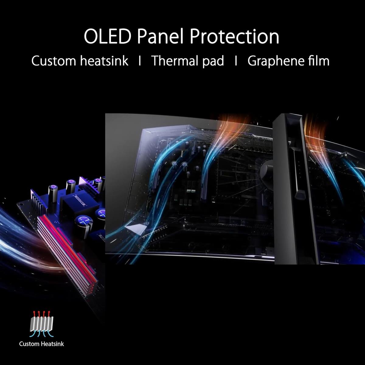Asus Rog Swift OLED PG49WCD - 144Hz 1440p DQHD VA 49" Curved Gaming Monitor - PakByte Computers  