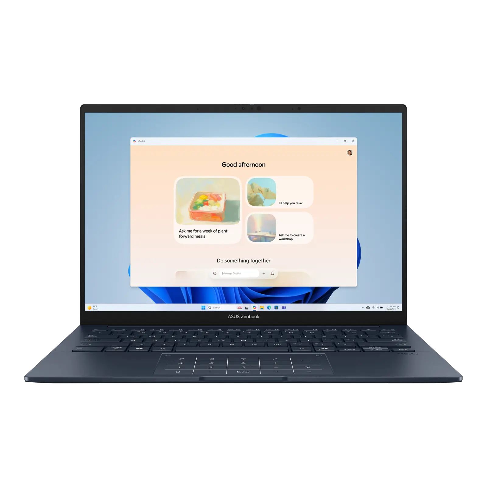 Asus Zenbook 14 UX3405CA-PZ252W Intel Core Ultra 9 285H 16GB D5 1TB SSD 14.0″ 3K OLED Touch Display Backlit KB Win11