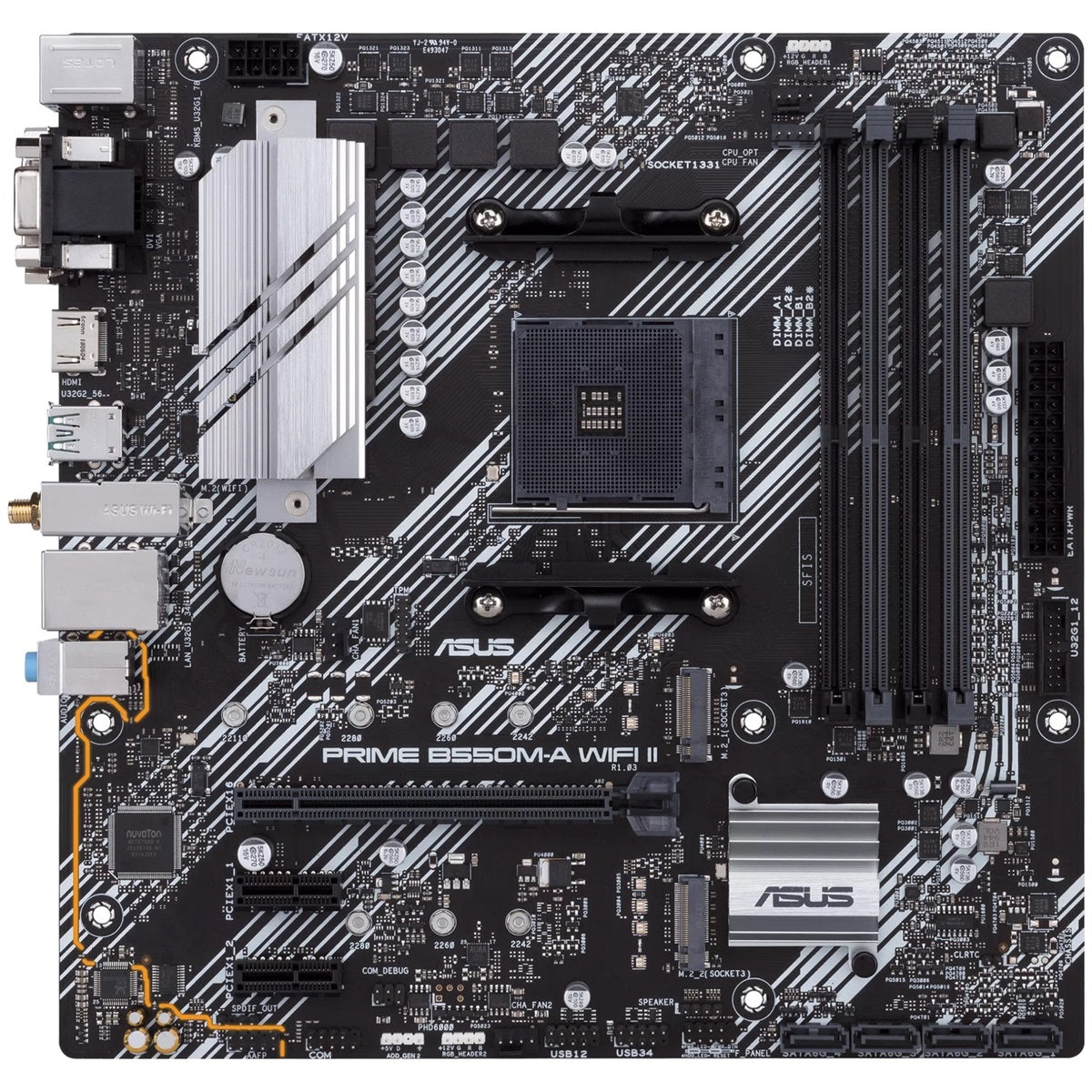 Asus Prime B550M-A Wifi II AM4 AMD microATX Motherboard