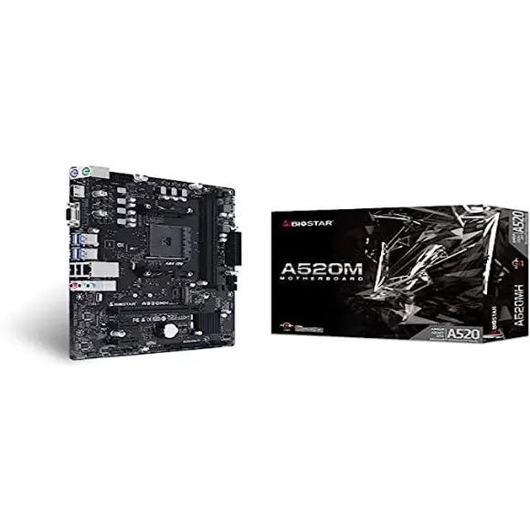 BIOSTAR A520MT AMD Motherboard