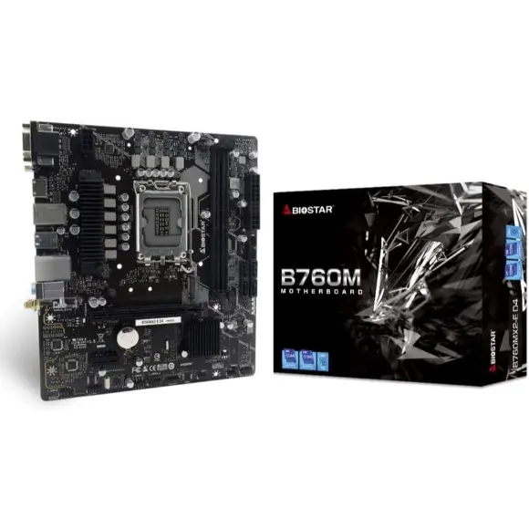 BIOSTAR B760MX2-E D4 Motherboard