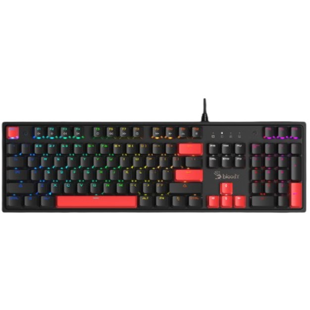 BLOODY S520N (FIRE BLACK) MECHA LIKE SWITCH - PakByte  