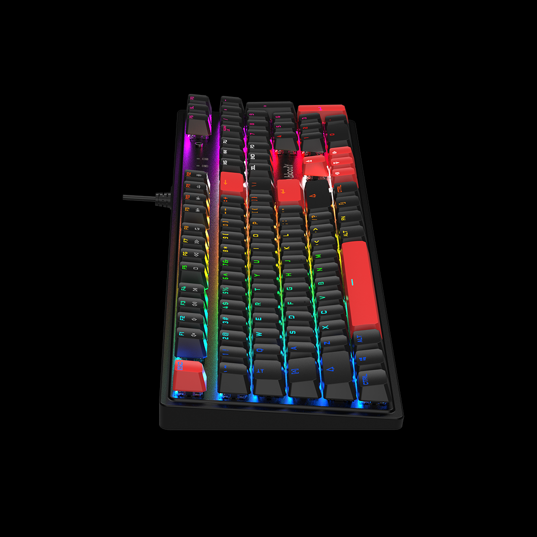 BLOODY S520N (FIRE BLACK) MECHA LIKE SWITCH - PakByte  