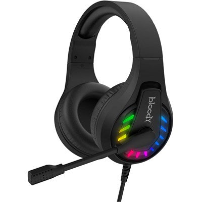 Bloody G230P Stereo Surround Sound Gaming Headphone - Black - EasySkins, Inc. 