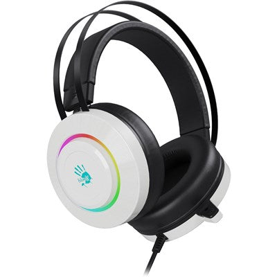 Bloody G521 Virtual 7.1 Surround Sound Gaming Headset - White - EasySkins, Inc. 