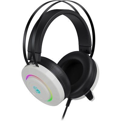 Bloody G521 Virtual 7.1 Surround Sound Gaming Headset - White - EasySkins, Inc. 