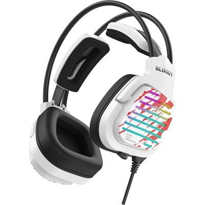 Bloody G565 7.1 Virtual Surround Sound Headset - Energy White