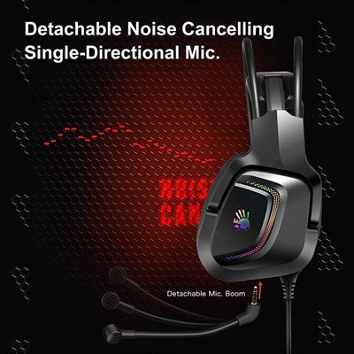 Bloody G575P Stereo Sound Gaming Headset 3.5mm - Black - EasySkins, Inc. 