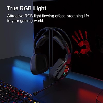 Bloody G575P Stereo Sound Gaming Headset 3.5mm - Black - EasySkins, Inc. 