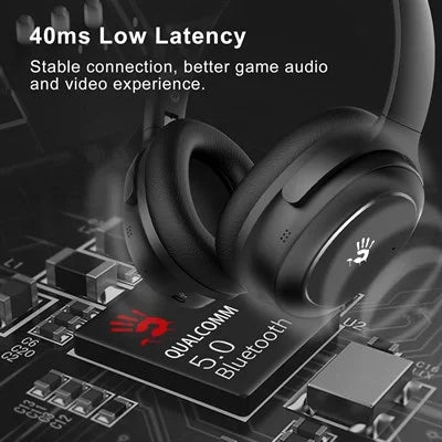 Bloody M320 Bluetooth Wireless Gaming Headset - Black - PakByte Computers  