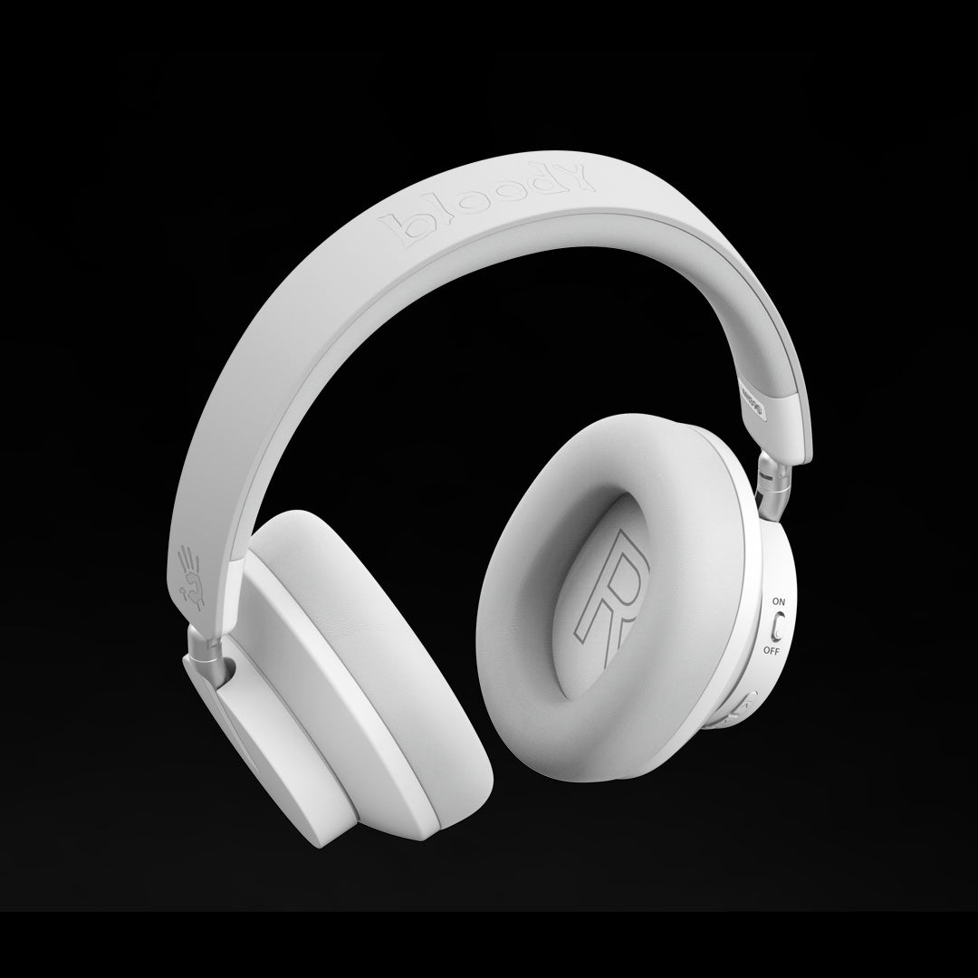 Bloody MH390 Wireless Headset - White - PakByte  
