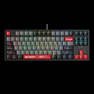 Bloody S87 RGB Gaming Keyboard - Energy Red - EasySkins, Inc. 
