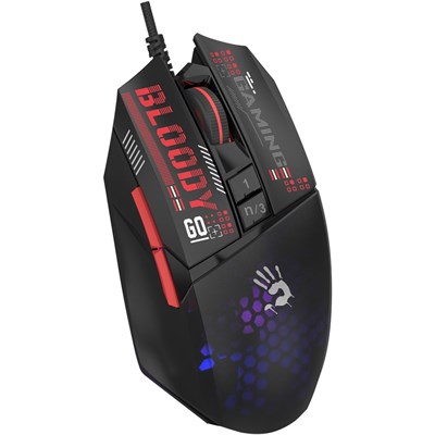 Bloody W60 Max Mini Lightweight RGB Gaming Mouse - Honeycomb - EasySkins, Inc. 