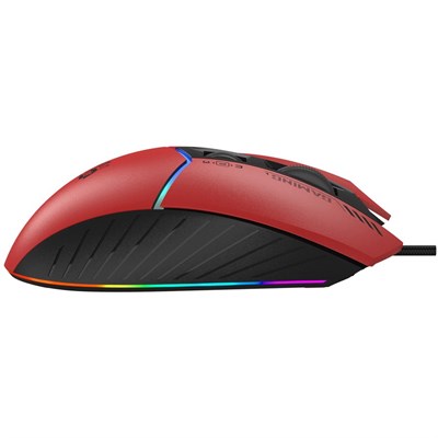Bloody W95 Max RGB Extra Fire Gaming Mouse  - Sports Red - EasySkins, Inc. 