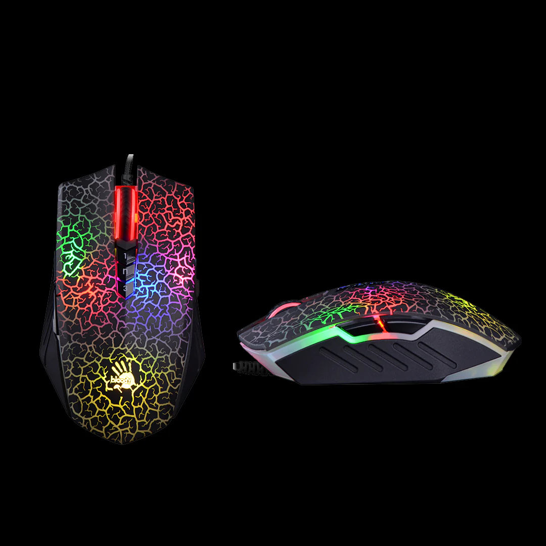 Bloody A70 Light Strike Gaming Mouse – Black Crack - EasySkins, Inc. 