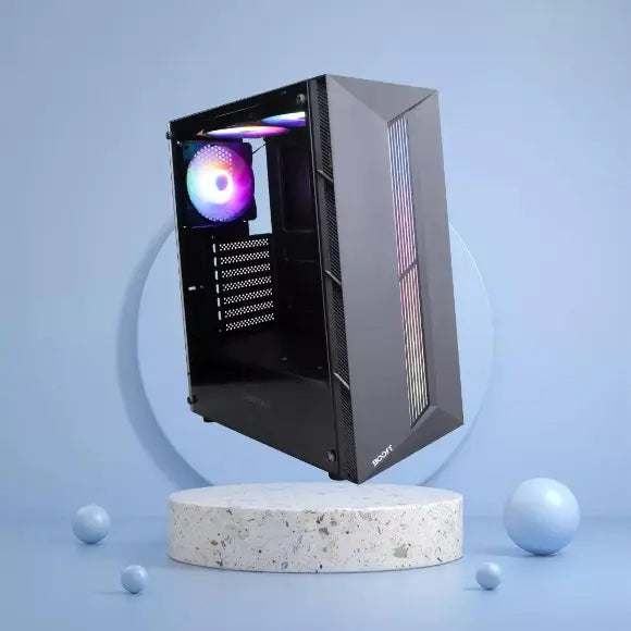 Cheetah Computer Boost Cheetah RGB Mid-Tower ATX PC Case