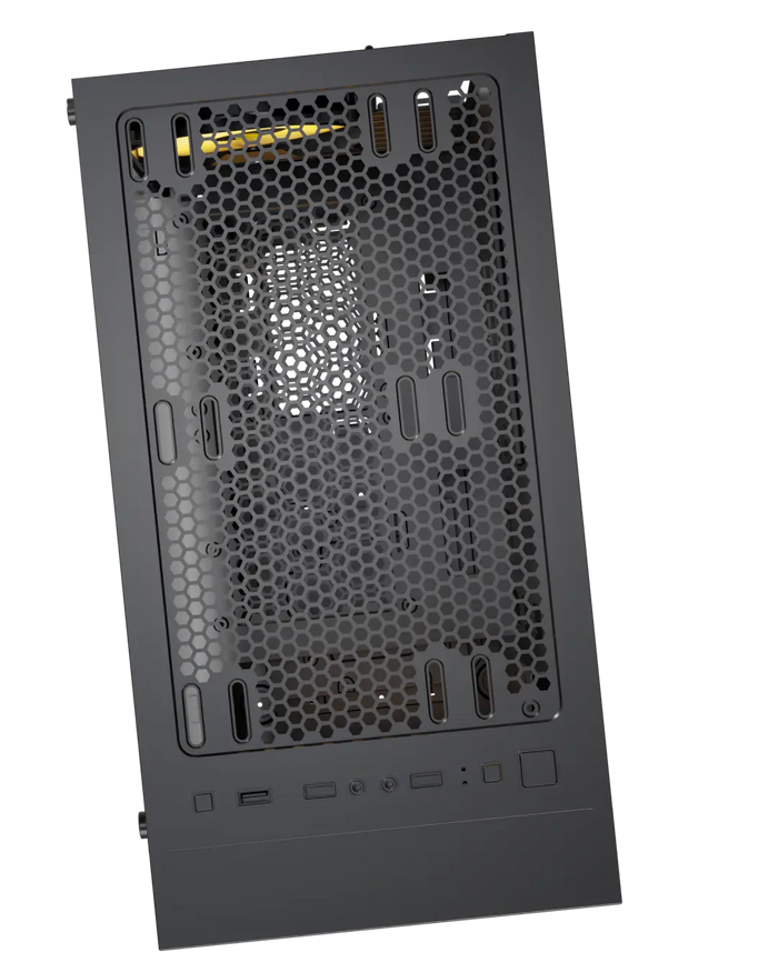 Boost Enclosure Pro Series P100 Mid-Tower microATX Gaming Case with 3 ARGB Fans - PakByte Computers  