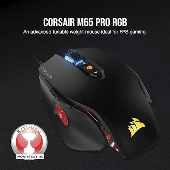 CORSAIR M65 Pro RGB Gaming Mouse - PakByte Computers 