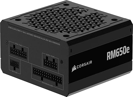 CORSAIR RM650e Fully Modular Low-Noise ATX Power Supply