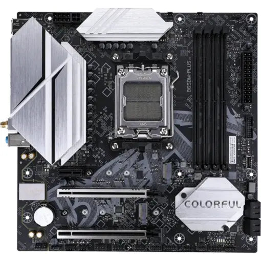 Colorful BATTLE-AX B650M-PLUS WiFi V15 AM5 microATX Motherboard - PakByte Computers  