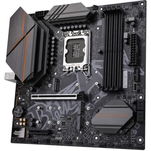 Colorful BATTLE-AX B760M-PLUS D5 V20 DDR5 LGA1700 microATX Motherboard - PakByte Computers  