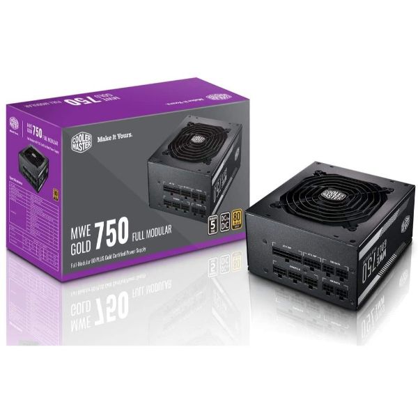 Cooler Master MWE GOLD 750W - V2 Full Modular 80 Plus Gold ATX Power Supply