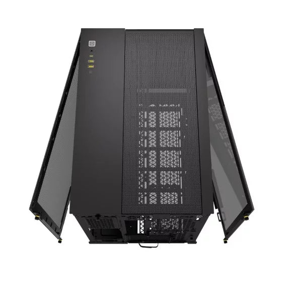 Corsair 2500X AIRFLOW Micro ATX Dual Chamber PC Case - Black - PakByte Computers 