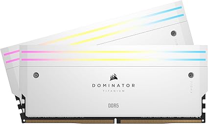 Corsair Dominator Titanium RGB (32GBx2) DDR5 6000MHz 64GB - White