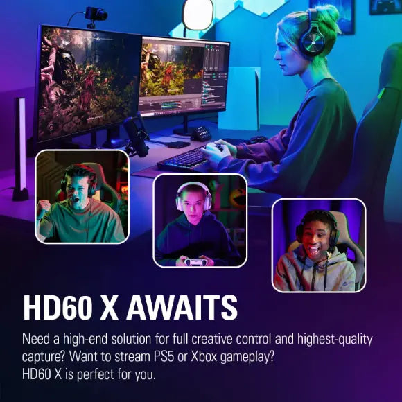 Corsair Elgato HD60X 1080p60 HDR10 External Capture Card - PakByte Computers 