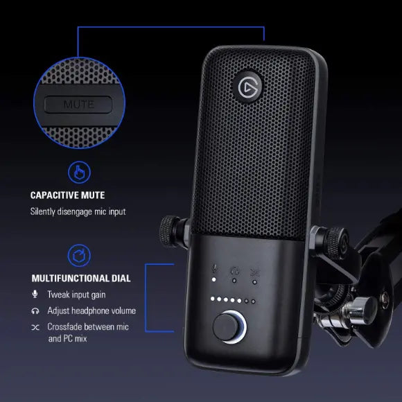 Corsair Elgato Wave:3 10MAB9901 Microphone - PakByte Computers 
