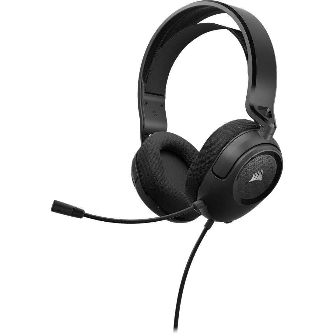 Corsair HS35 v2 Multiplatform Wired Gaming Headset, Flexible Omni-Directional Microphone, Universal 3.5mm Connection, PC, Mac, PS5, PS4, Xbox, Nintendo Switch, Mobile – Carbon - PakByte  