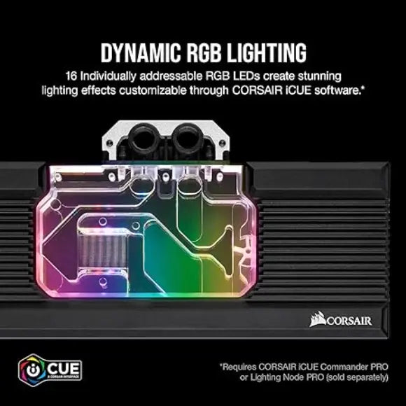 Corsair Hydro X Series, XG7 RGB GPU Water Block - PakByte Computers 