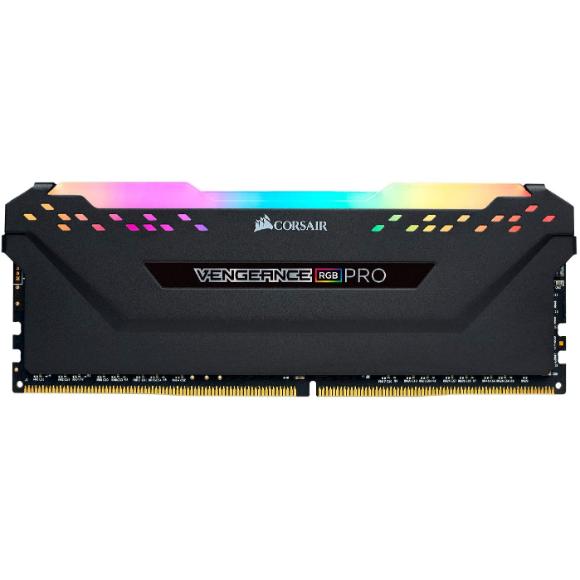 Corsair VENGEANCE RGB PRO 32GB (2x16GB) DDR4 3600 (PC4-28800) C18 AMD Optimized Memory – Black - PakByte Computers 