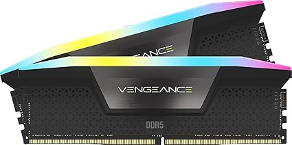 Corsair Vengeance RGB 64GB (2x32GB) 6000MHz C30 DDR5 DRAM Memory Kit - CMH64GX5M2B6000Z30