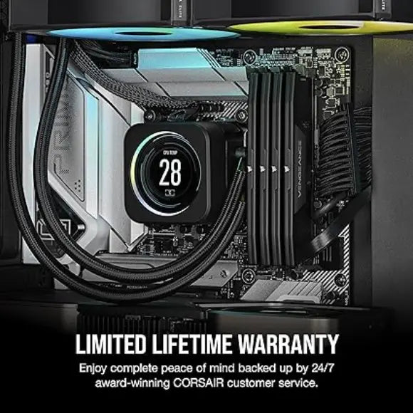 Corsair VENGEANCE DDR5 RAM 32GB (2x16GB) 5200MHz Memory Stick - Black - PakByte Computers 