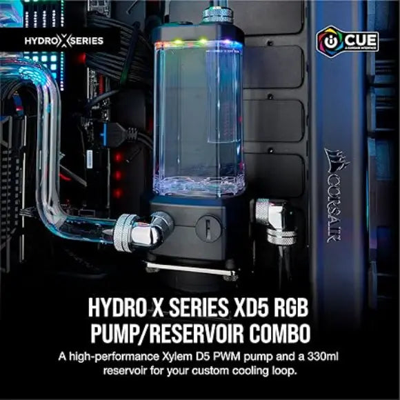 Corsair Hydro X Series XD5 RGB Pump - Black - PakByte Computers 