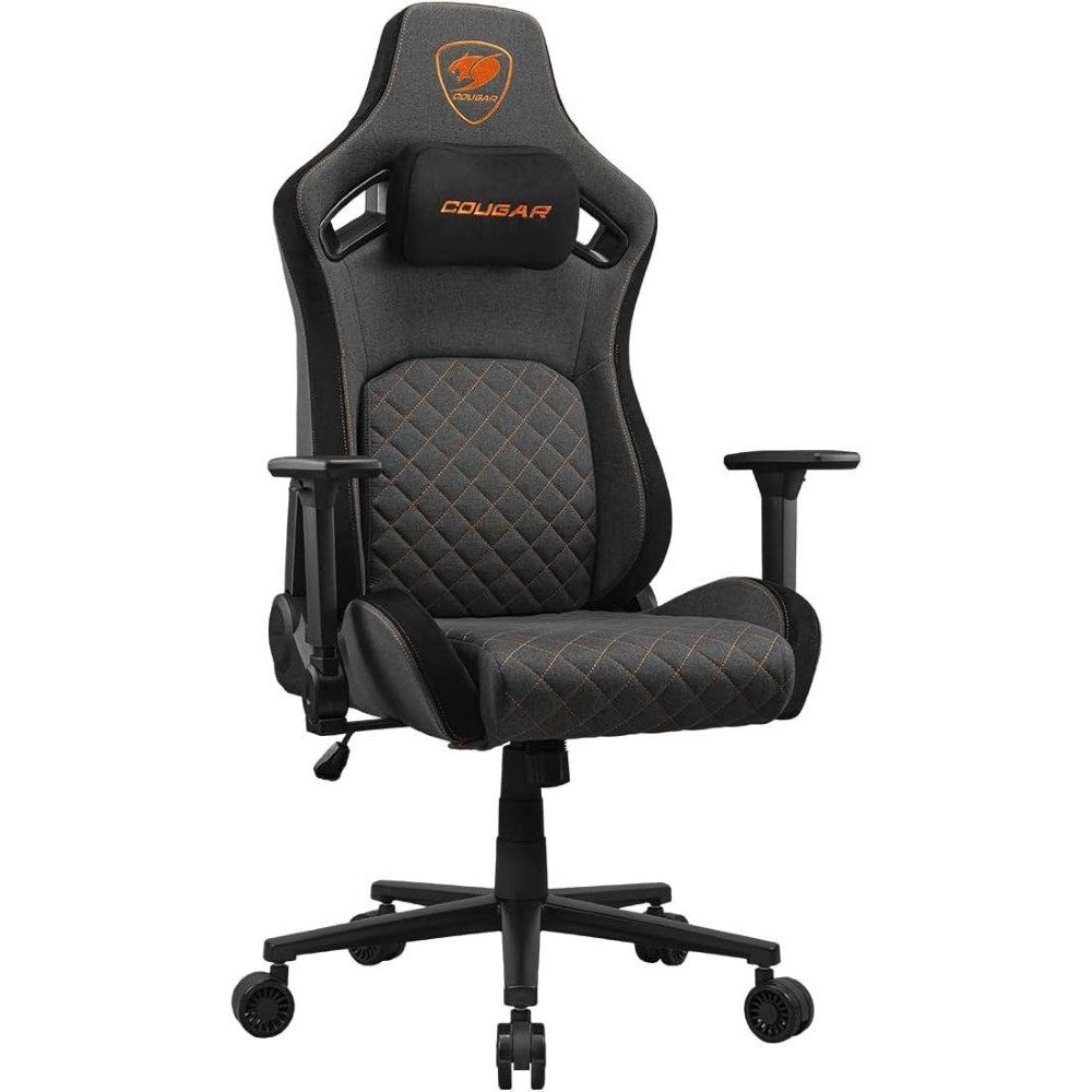 Cougar Defensor Ergonomic Office/Gaming Chair - Grey/Orange - PakByte Computers  