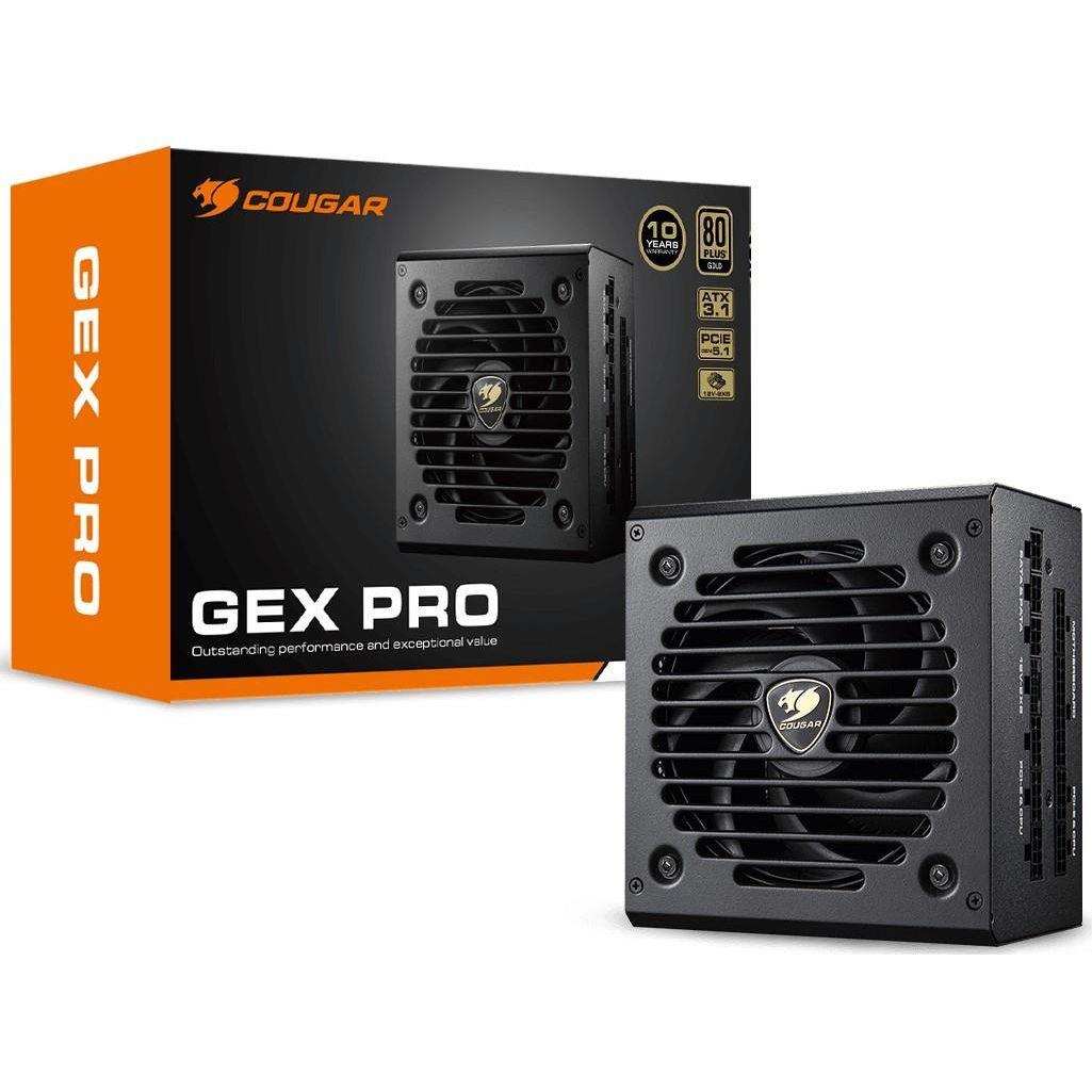 Cougar GEX Pro 850W  80+ Gold Certified, Fully Modular Power Supply - Black - PakByte Computers  