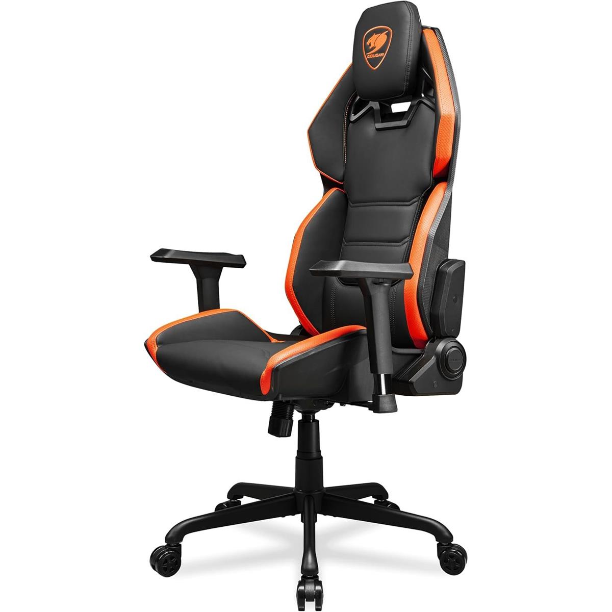 Cougar Hotrod Hyper-Dura Ergonomic Gaming Chair - Black/Orange - PakByte Computers  